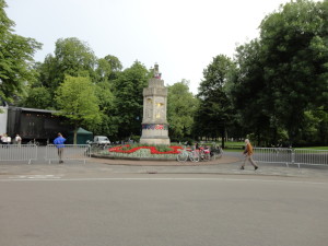 Breda et la statue du Roi
