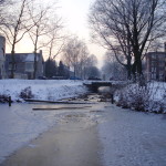 Breda rivière gelée