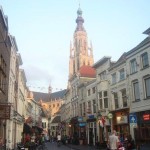 Breda vue sur l'église "Onze Lieve Vrouw"