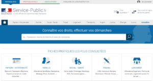 Service Public.Fr, le site officiel de l'administration française