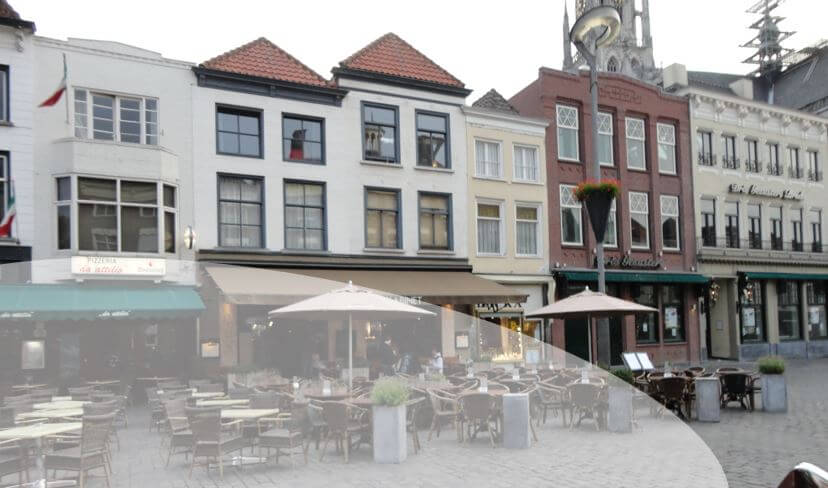 Breda vue sur le Grote Markt